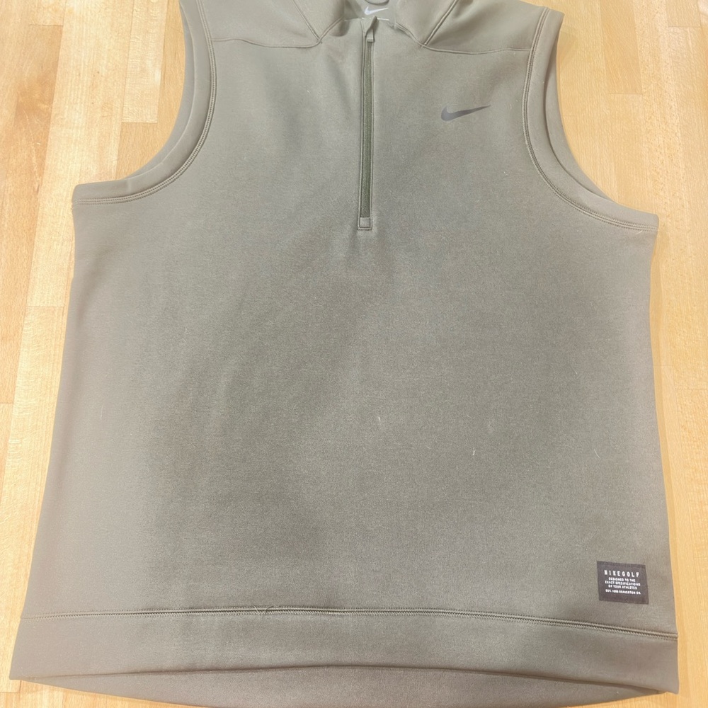 Nike Golf Therma-FIT Vest - Olive Green